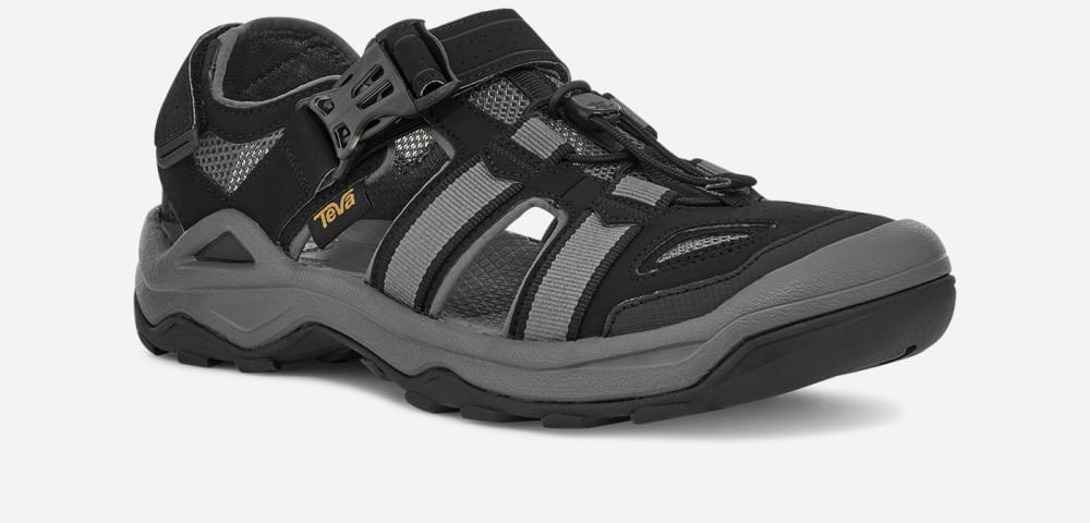 Teva Omnium 2 Tursandaler Herre Svarte | Norge-6250