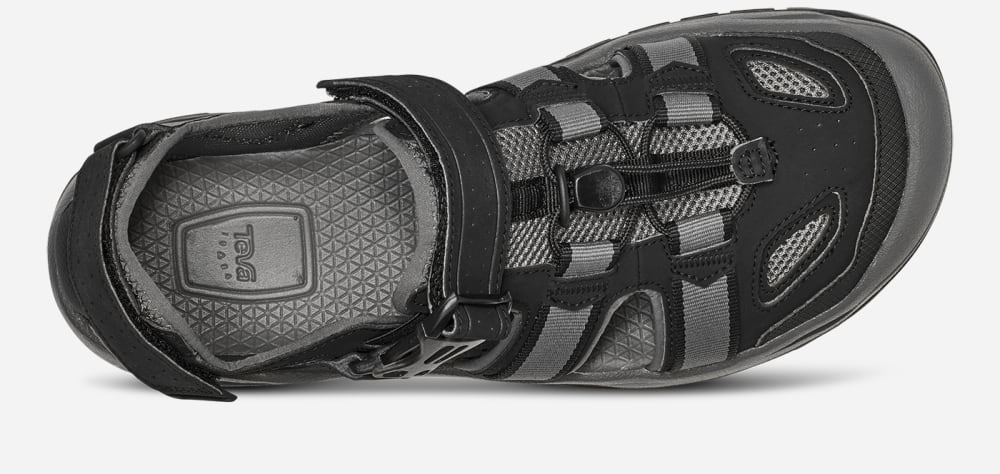 Teva Omnium 2 Tursandaler Herre Svarte | Norge-6250