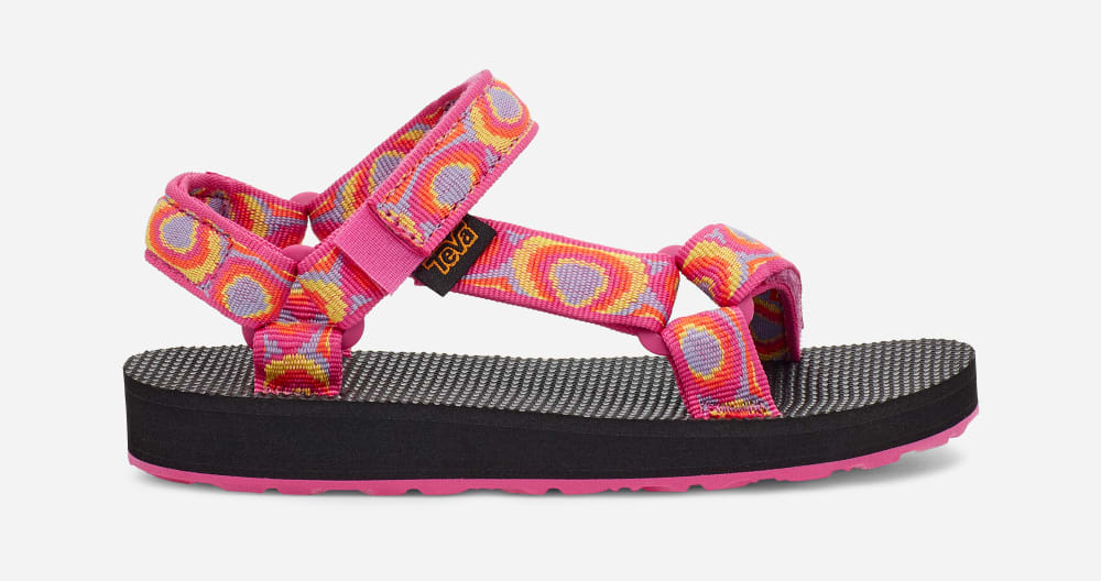 Teva Original Universal Sandaler Barn Fuchsia | Norge-4873