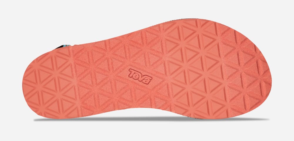 Teva Original Universal Sandaler Dame Blå | Norge-0235