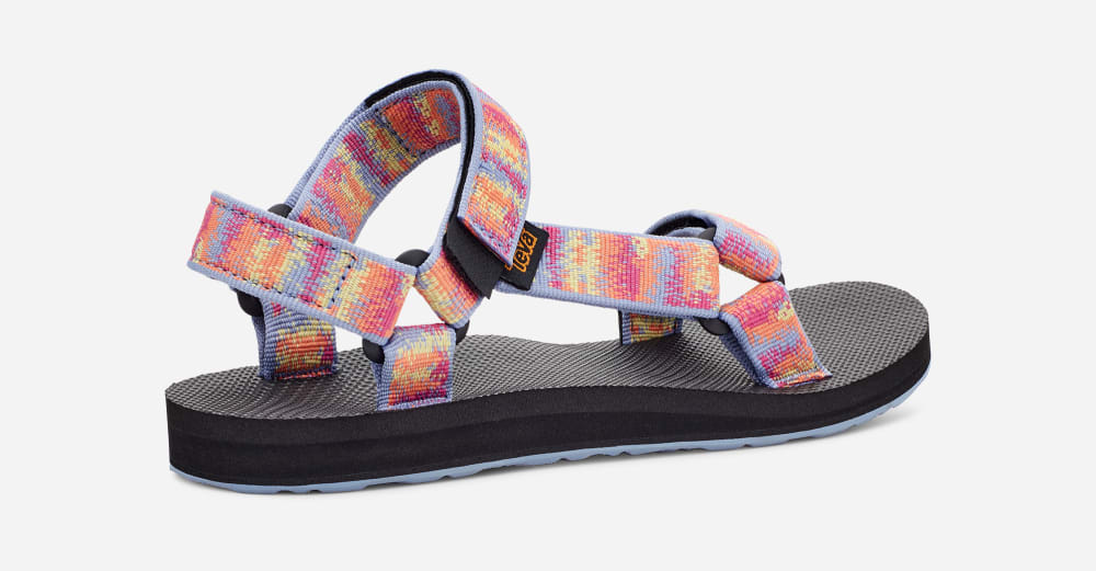 Teva Original Universal Sandaler Dame Brune Multicolor | Norge-8324