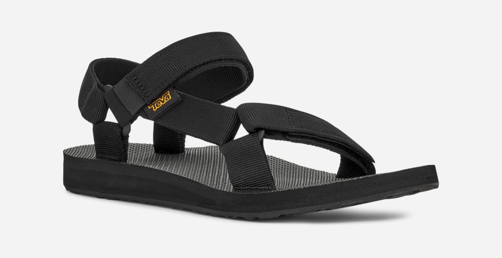 Teva Original Universal Sandaler Dame Svarte | Norge-5679