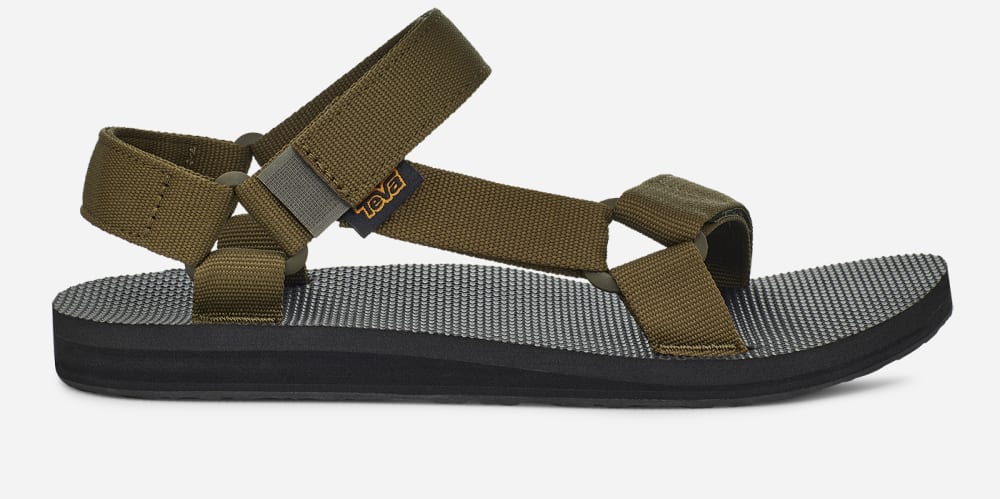 Teva Original Universal Sandaler Herre Mørke Olivengrønne | Norge-1670