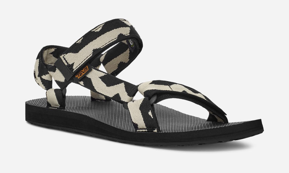 Teva Original Universal Sandaler Herre Svarte | Norge-3687