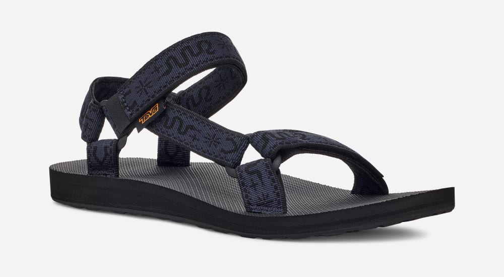 Teva Original Universal Sandaler Herre Svarte | Norge-4869