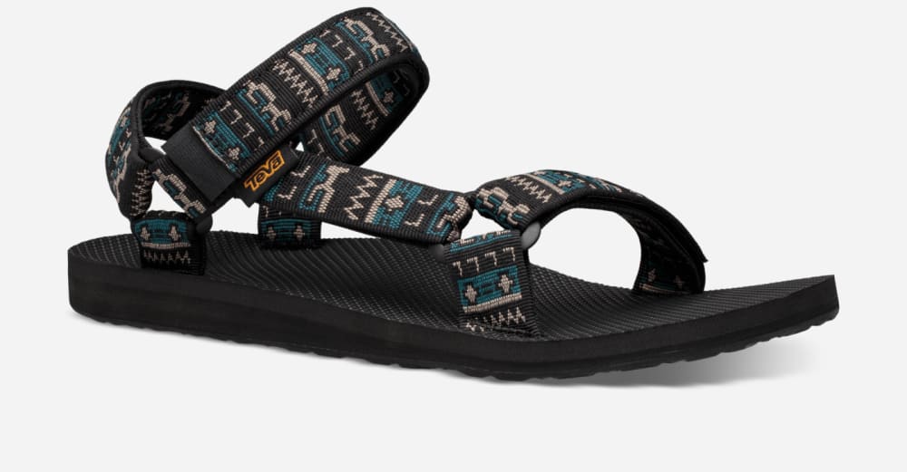 Teva Original Universal Sandaler Herre Svarte | Norge-7392