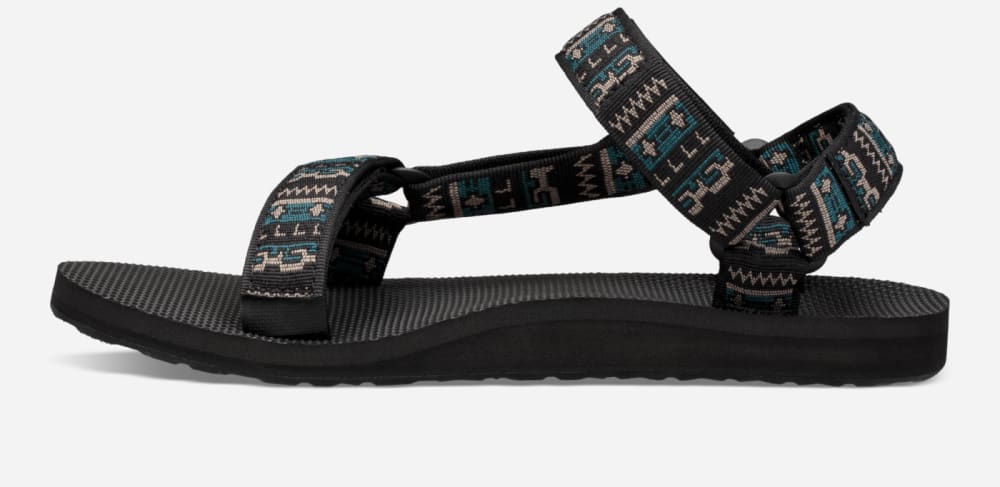 Teva Original Universal Sandaler Herre Svarte | Norge-7392