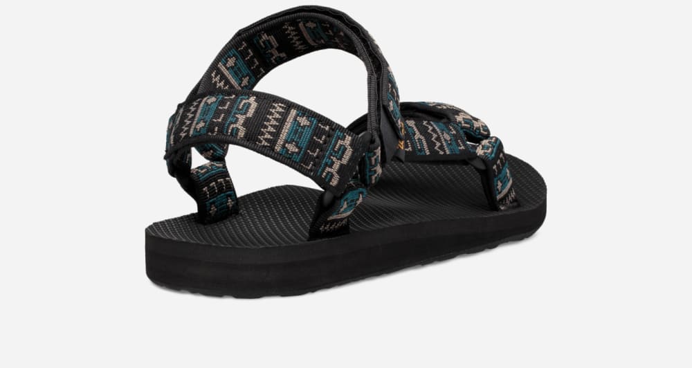 Teva Original Universal Sandaler Herre Svarte | Norge-7392