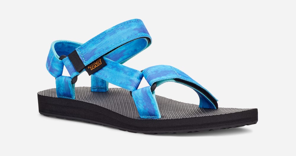 Teva Original Universal Tie-Dye Sandaler Dame Blå | Norge-0864