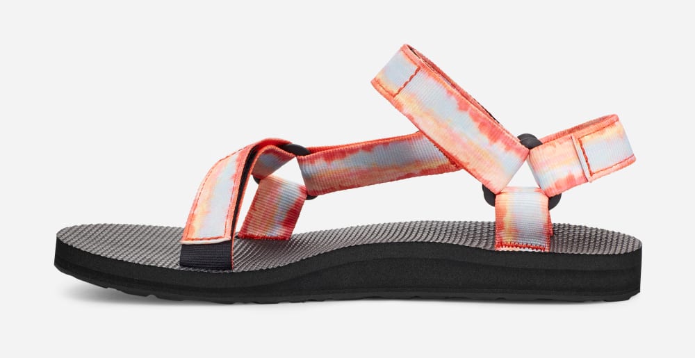 Teva Original Universal Tie-Dye Sandaler Dame Rød | Norge-8791