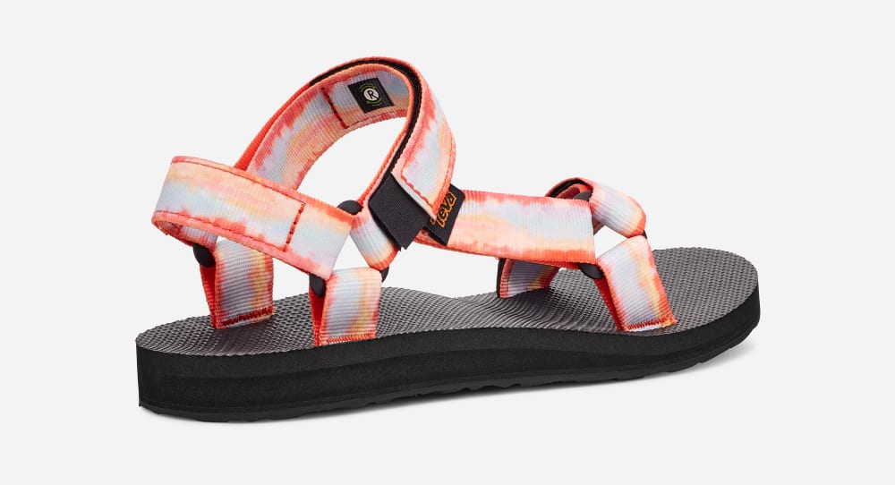 Teva Original Universal Tie-Dye Sandaler Dame Rød | Norge-8791