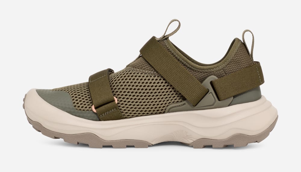 Teva Outflow Universal Joggesko Dame Olivengrønne | Norge-2457