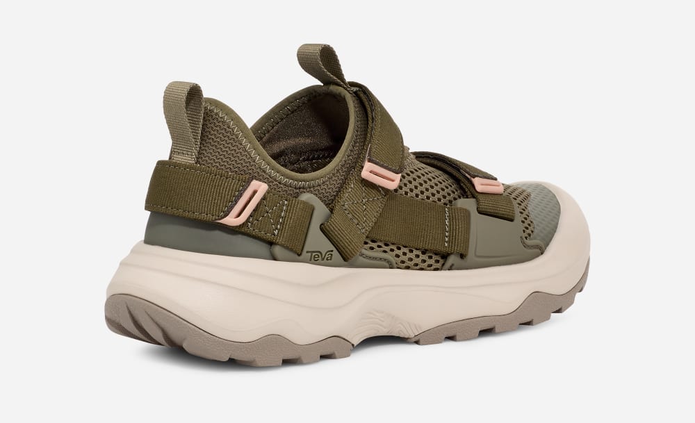 Teva Outflow Universal Joggesko Dame Olivengrønne | Norge-2457