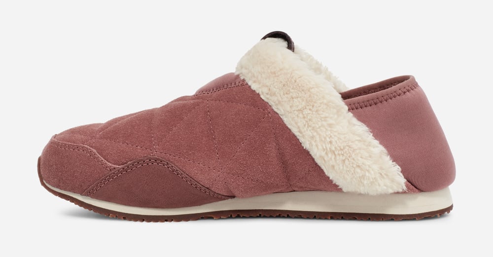 Teva ReEMBER PLUSHED Slip On Dame Burgunder | Norge-8625