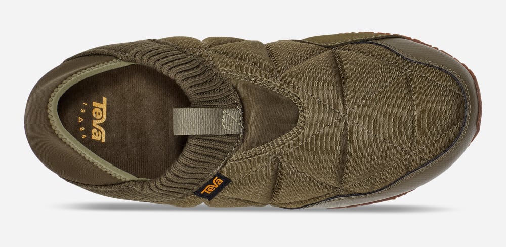 Teva ReEMBER Slip On Dame Mørke Olivengrønne | Norge-6952