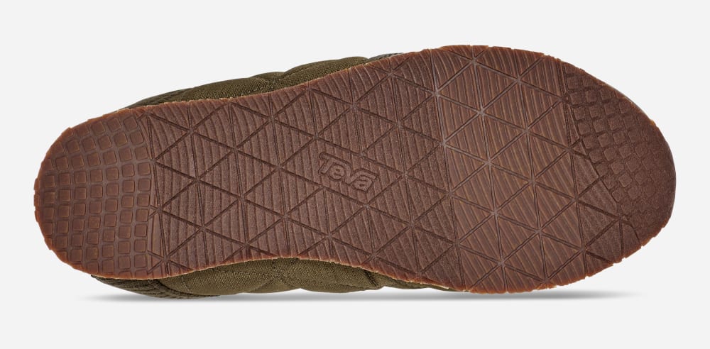 Teva ReEMBER Slip On Dame Mørke Olivengrønne | Norge-6952