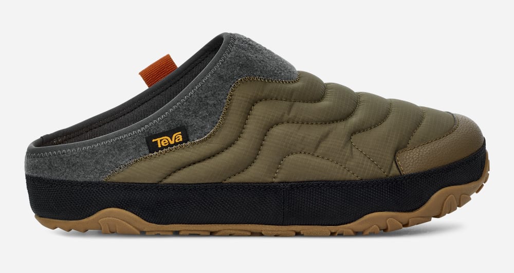 Teva ReEMBER TERRAIN Slip On Herre Mørke Olivengrønne | Norge-0439