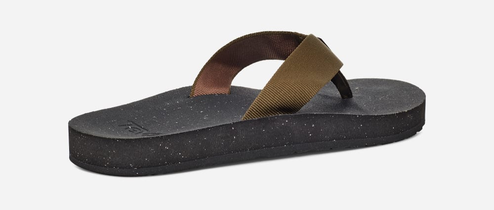 Teva Reflip Flip Flops Herre Olivengrønne | Norge-9850