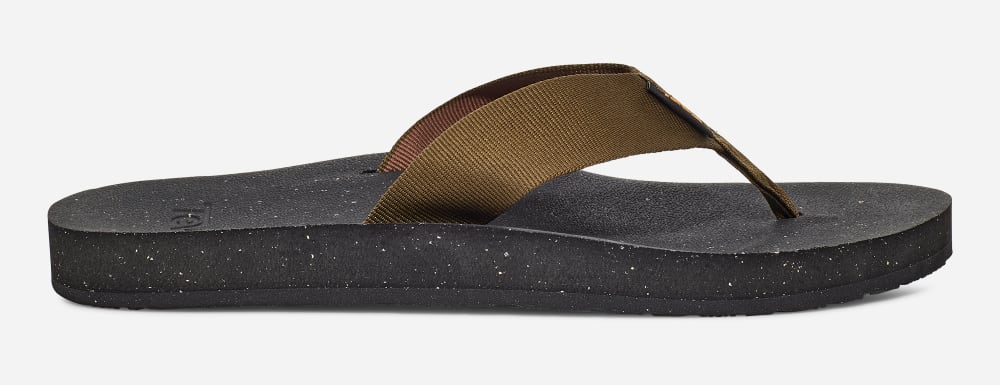 Teva Reflip Flip Flops Herre Olivengrønne | Norge-9850