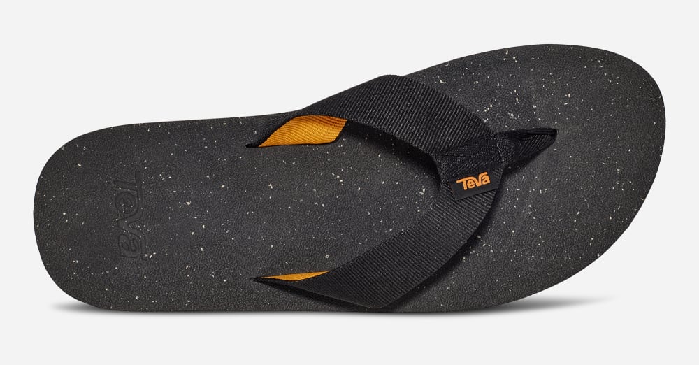 Teva Reflip Flip Flops Herre Svarte | Norge-2153