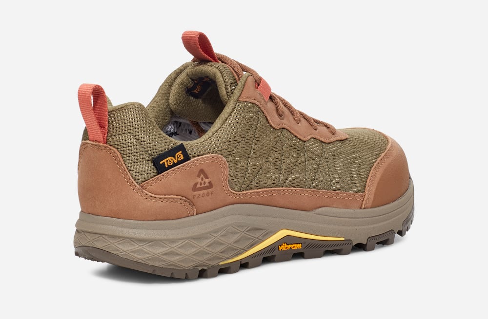 Teva Ridgeview Low Fjellstøvler Dame Khaki | Norge-7825