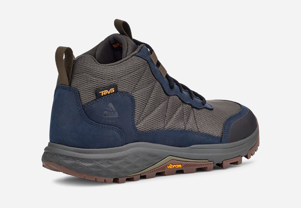 Teva Ridgeview Mid Fjellstøvler Herre Khaki | Norge-9862