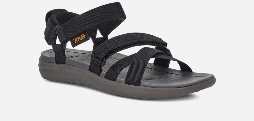 Teva Sanborn Mia Tursandaler Dame Svarte | Norge-2437