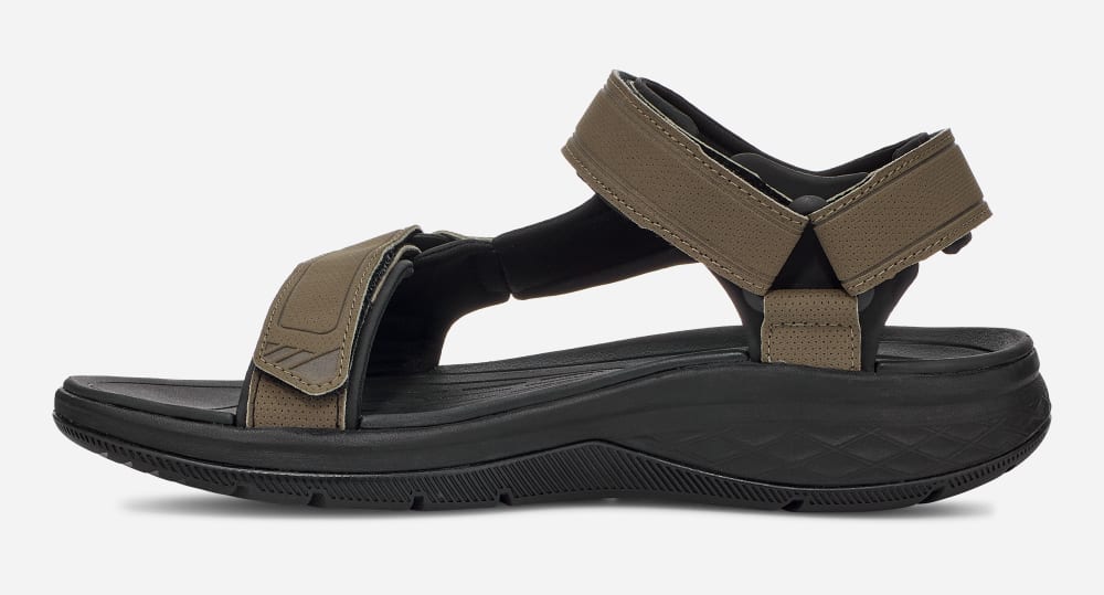 Teva Strata Universal Sandaler Herre Mørke Olivengrønne | Norge-0936