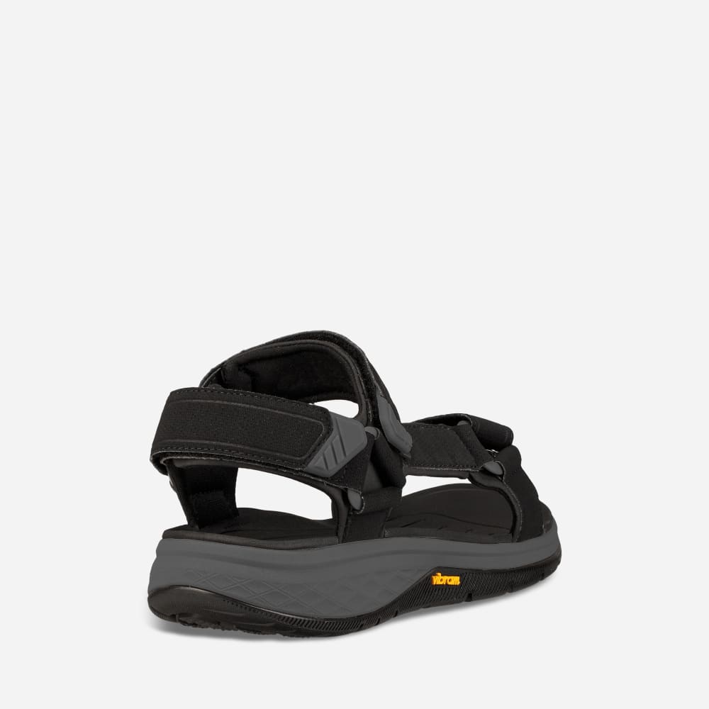 Teva Strata Universal Sandaler Herre Svarte | Norge-8052