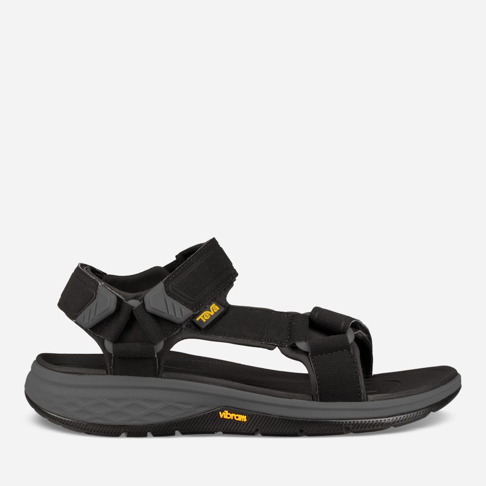 Teva Strata Universal Sandaler Herre Svarte | Norge-8052