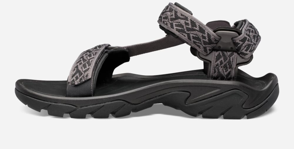 Teva Terra Fi 5 Universal Tursandaler Herre Svarte | Norge-7829