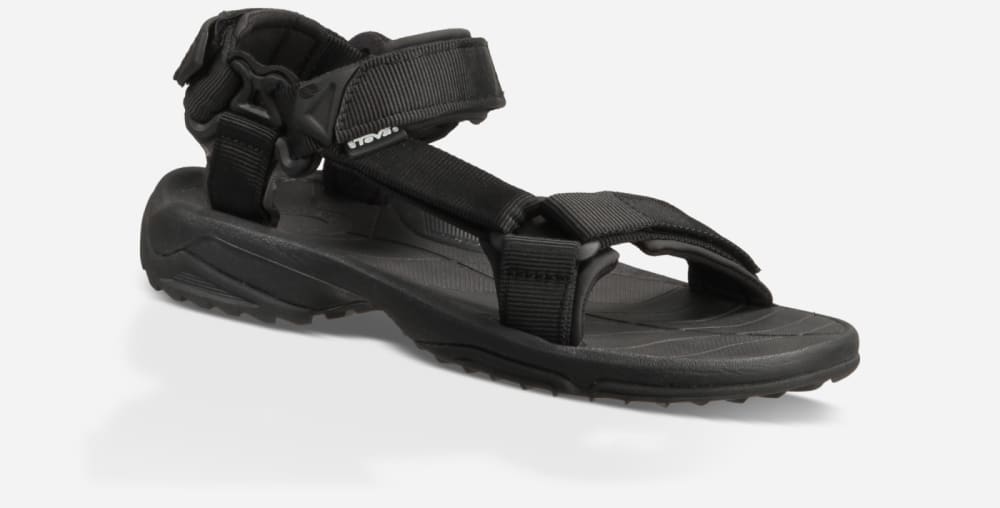 Teva Terra Fi Lite Tursandaler Herre Svarte | Norge-3279