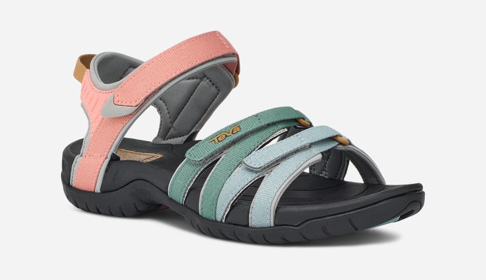 Teva Tirra Tursandaler Dame Lyse Multicolor | Norge-3015