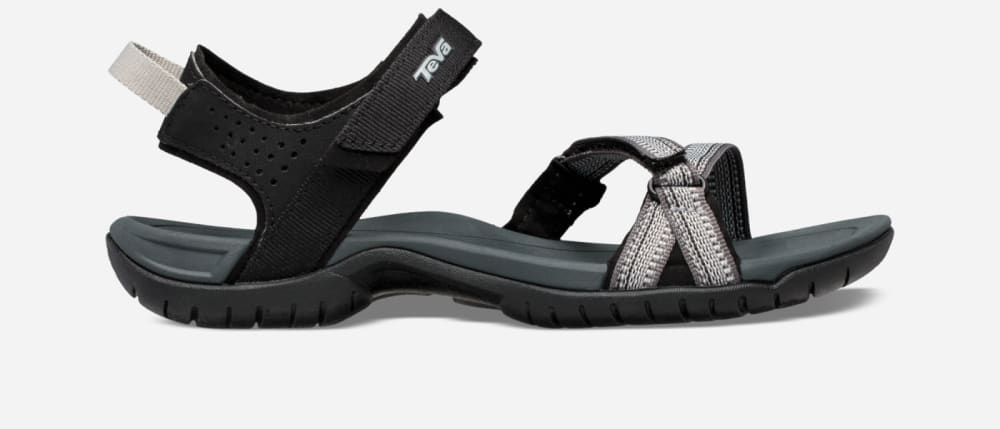 Teva Verra Tursandaler Dame Svarte Multicolor | Norge-2473