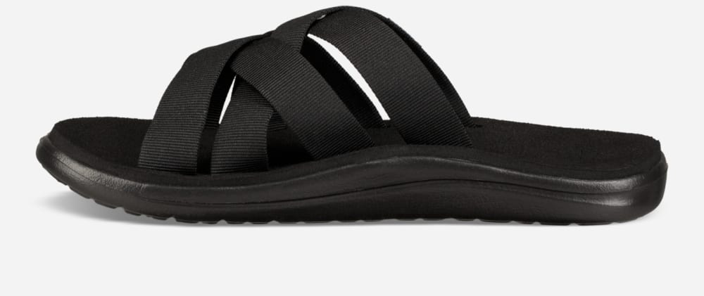 Teva Voya Badesandaler Dame Svarte | Norge-8941