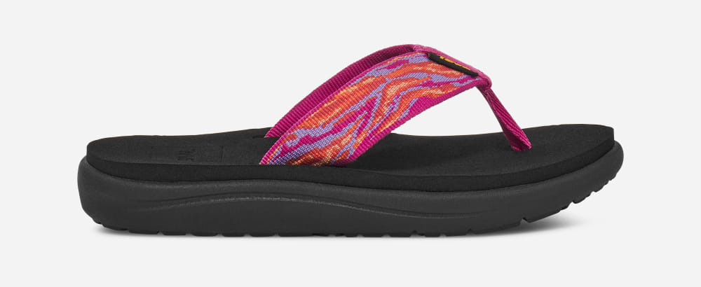 Teva Voya Flip Flops Barn Rosa Lilla | Norge-0164