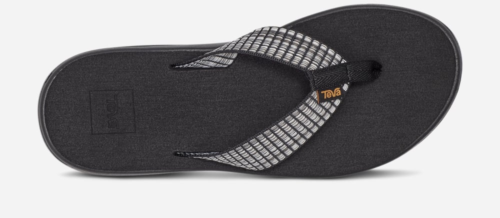 Teva Voya Flip Flops Dame Hvite Multicolor | Norge-1754