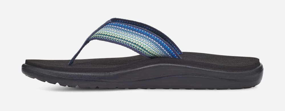 Teva Voya Flip Flops Dame Marineblå Multicolor | Norge-8145