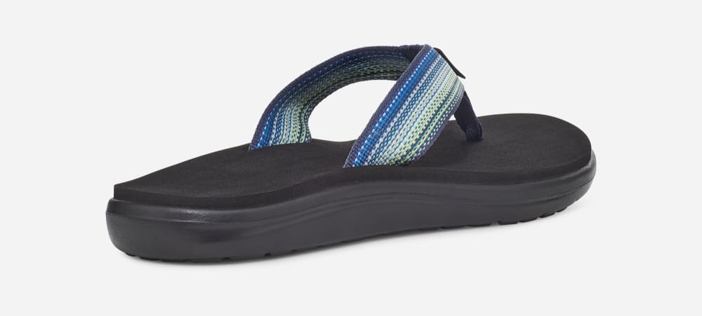 Teva Voya Flip Flops Dame Marineblå Multicolor | Norge-8145