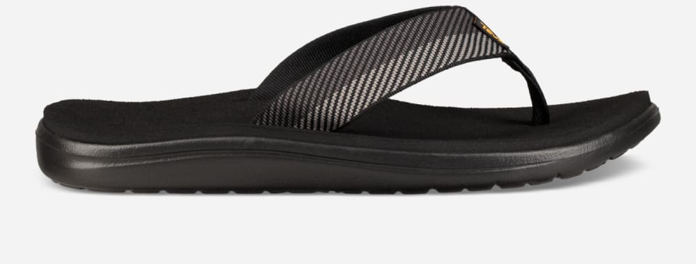 Teva Voya Flip Flops Herre Svarte Grå | Norge-1920