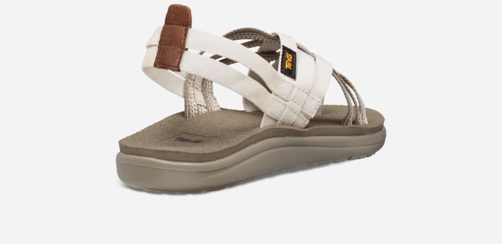 Teva Voya Strappy Sandaler Dame Hvite | Norge-6312