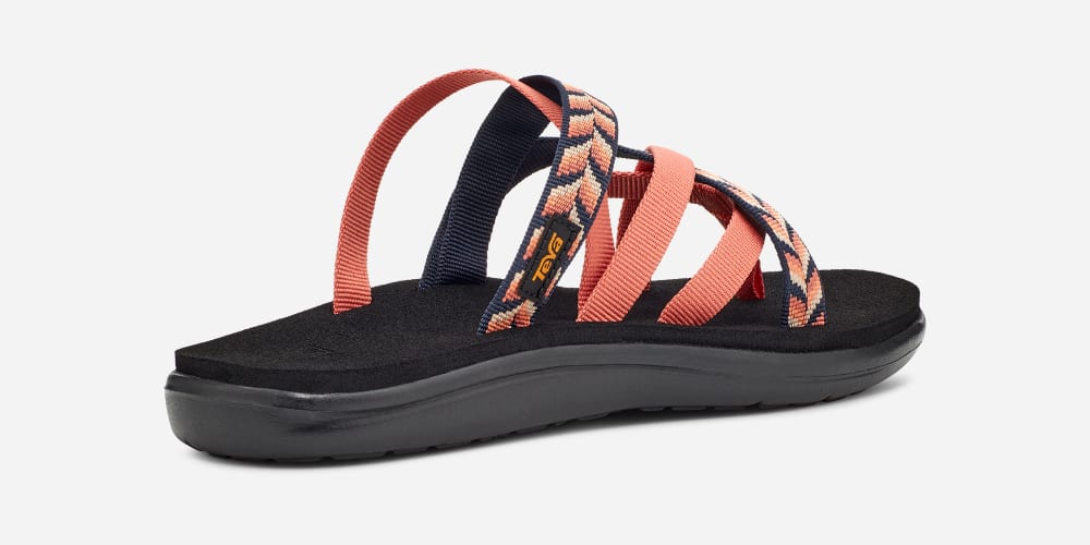 Teva Voya Zillesa Flip Flops Dame Oransje | Norge-9014