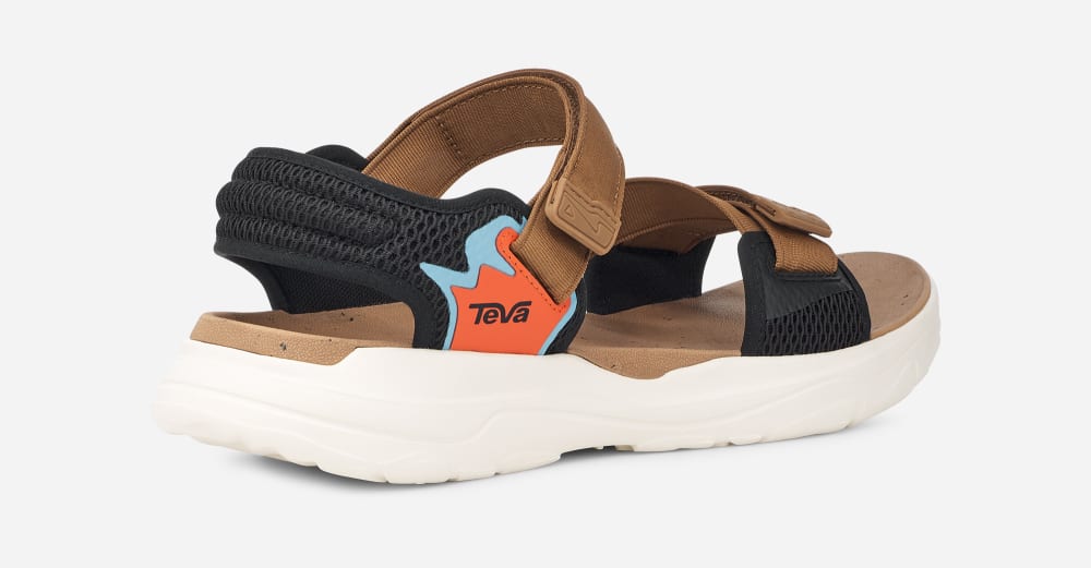 Teva Zymic Sandaler Herre Oransje Brune Svarte | Norge-7184