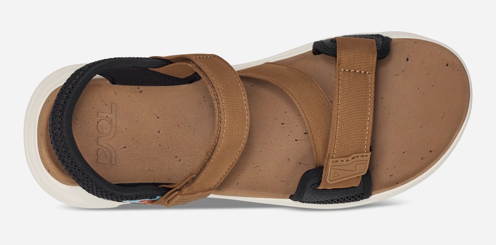 Teva Zymic Sandaler Herre Oransje Brune Svarte | Norge-7184