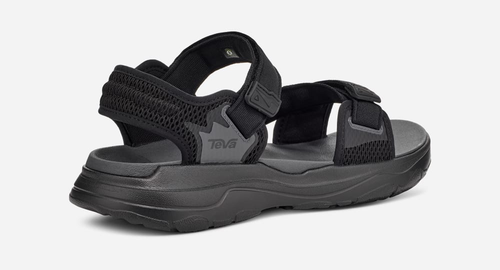 Teva Zymic Sandaler Herre Svarte | Norge-7230