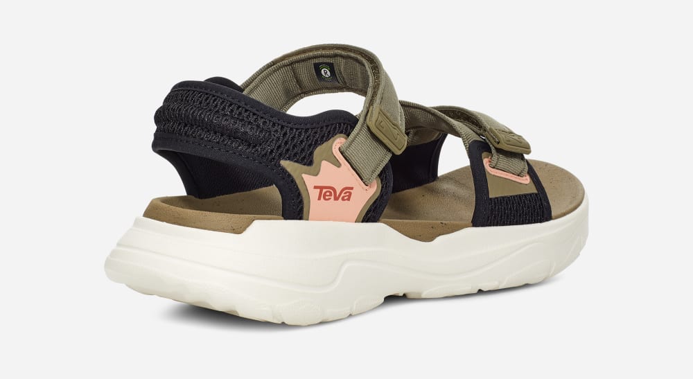 Teva Zymic Tursandaler Dame Khaki | Norge-6845