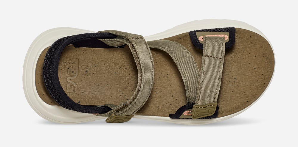 Teva Zymic Tursandaler Dame Khaki | Norge-6845