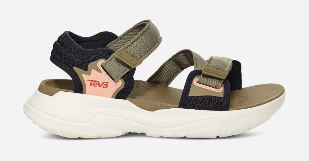 Teva Zymic Tursandaler Dame Khaki | Norge-6845