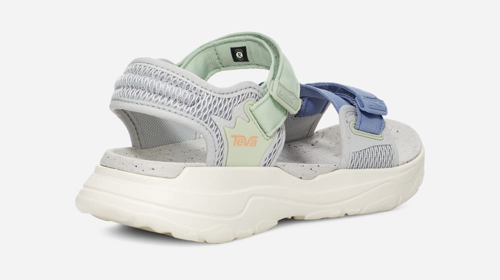 Teva Zymic Tursandaler Dame Lyse Multicolor | Norge-7923