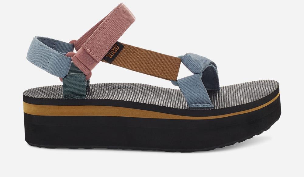 Teva Flatform Universal Platåsandaler Dame Lyse Multicolor | Norge-3049